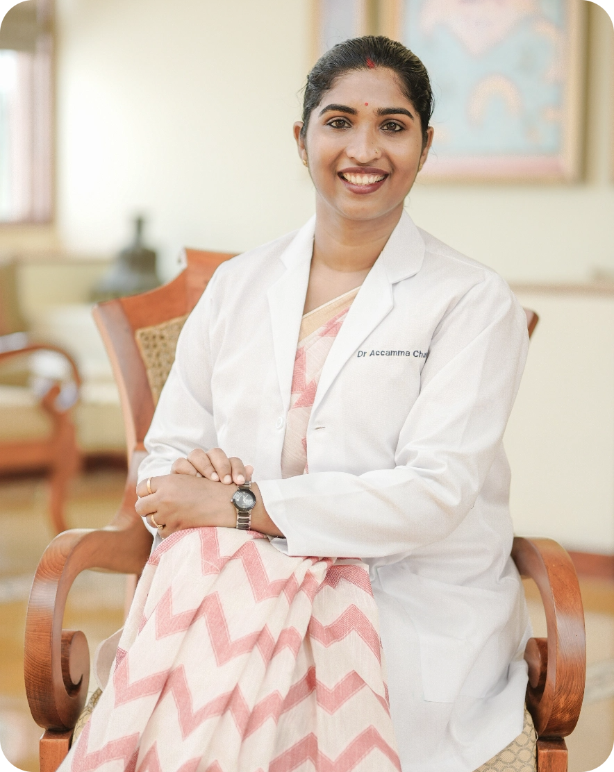 Vaidya Accamma Chandy <span>Ayurveda Physician – Holistic Wellness Expert</span>